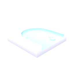 Snow Tile End Round